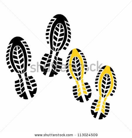 Shoe Print Clipart Free 450x470 Shoe Print Clipart Free