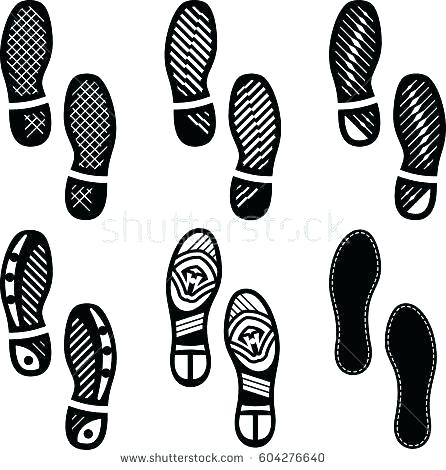 Shoe Print Template 446x470 Shoe Print Template