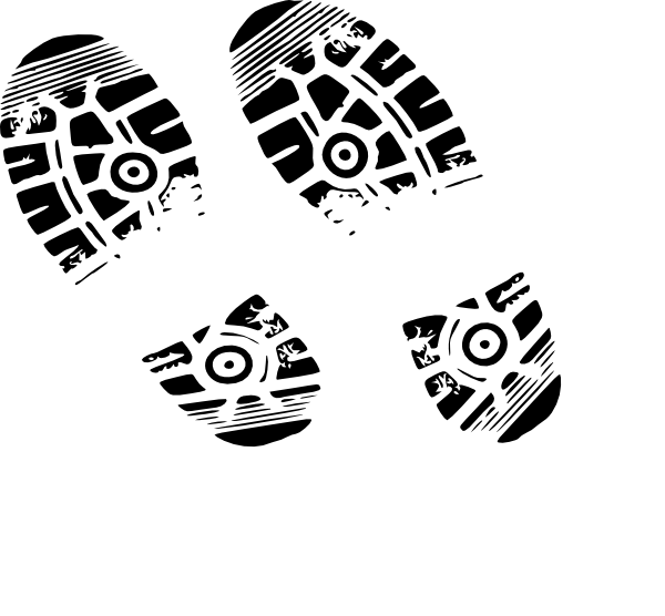 Running Shoe Print Vector Free Images 600x556 Running Shoe Print Vector Free Images