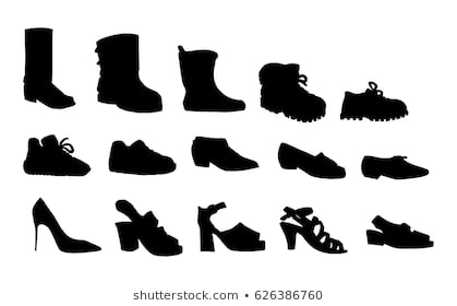 419x280 Huge Collection Of 'shoes Silhouette' Download More Than