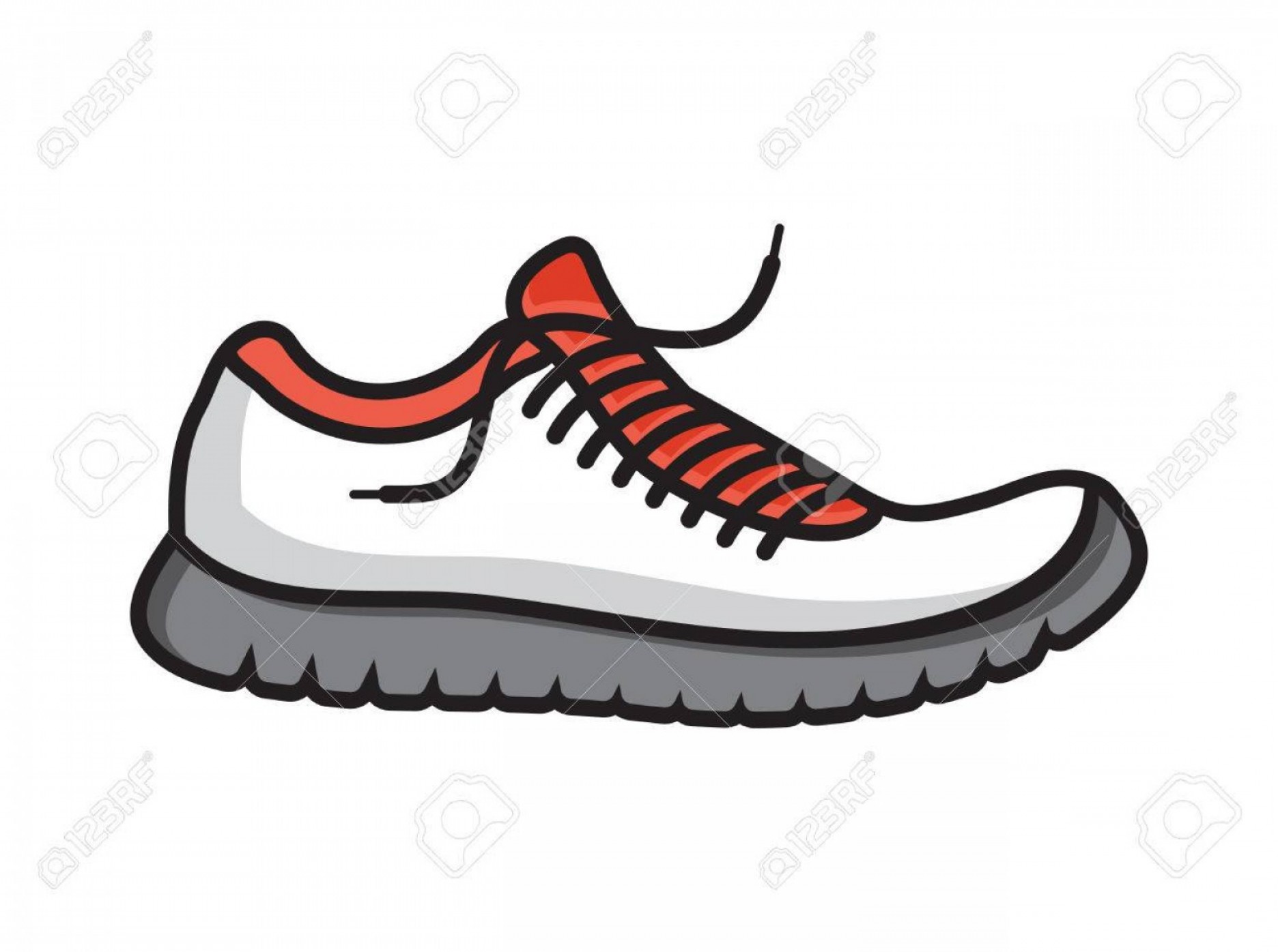 1872x1396 Photostock Vector Running Shoes Vector Icon Soidergi