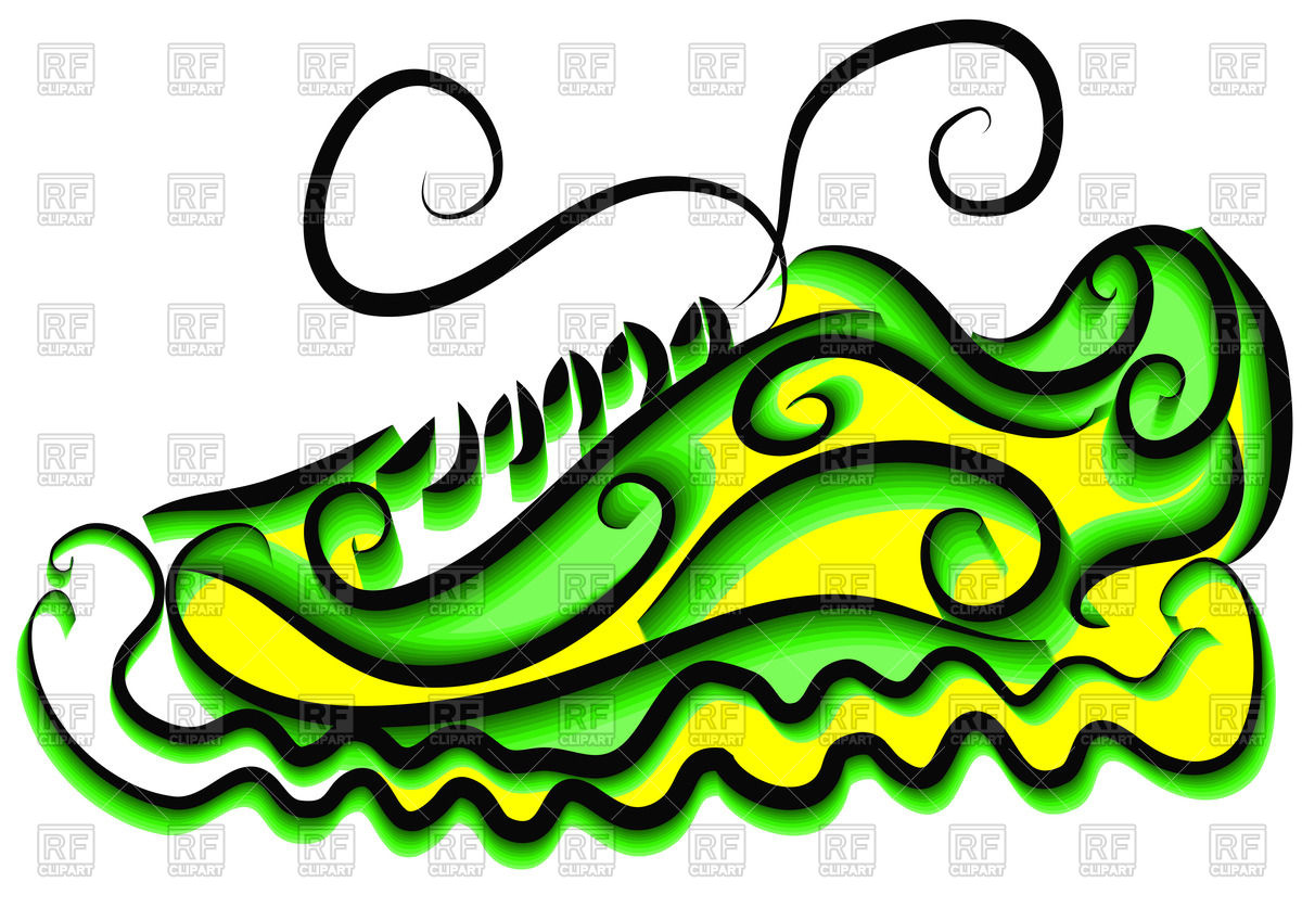 Stylized Running Shoes 1200x849 Stylized Running Shoes