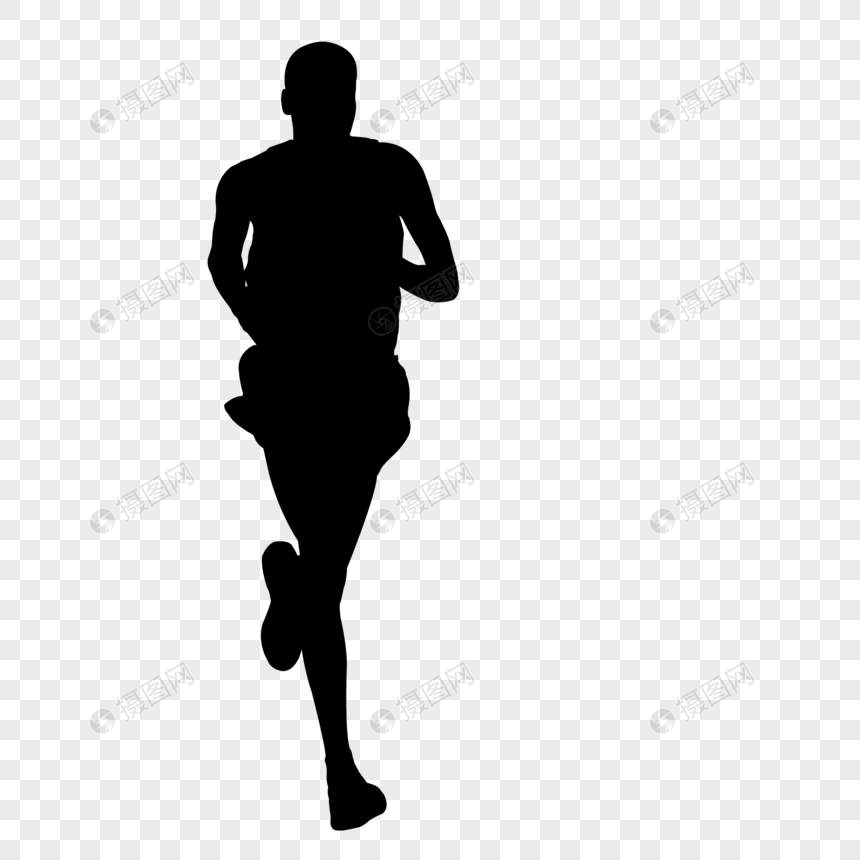 860x860 Running Silhouette Vector Png Image Picture Free Download