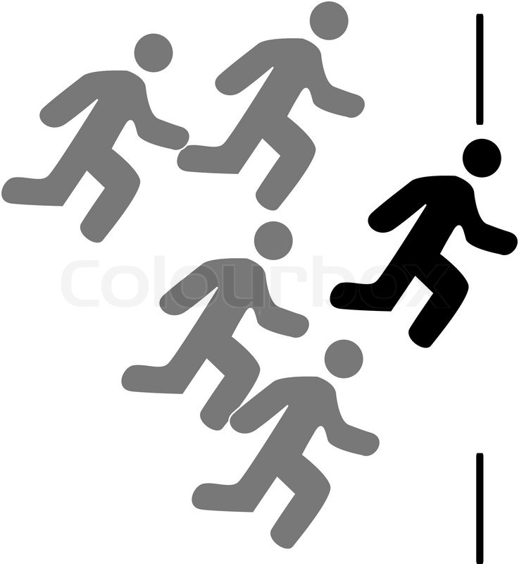 737x800 Concept Illustration Showing Five Stock Vector Colourbox