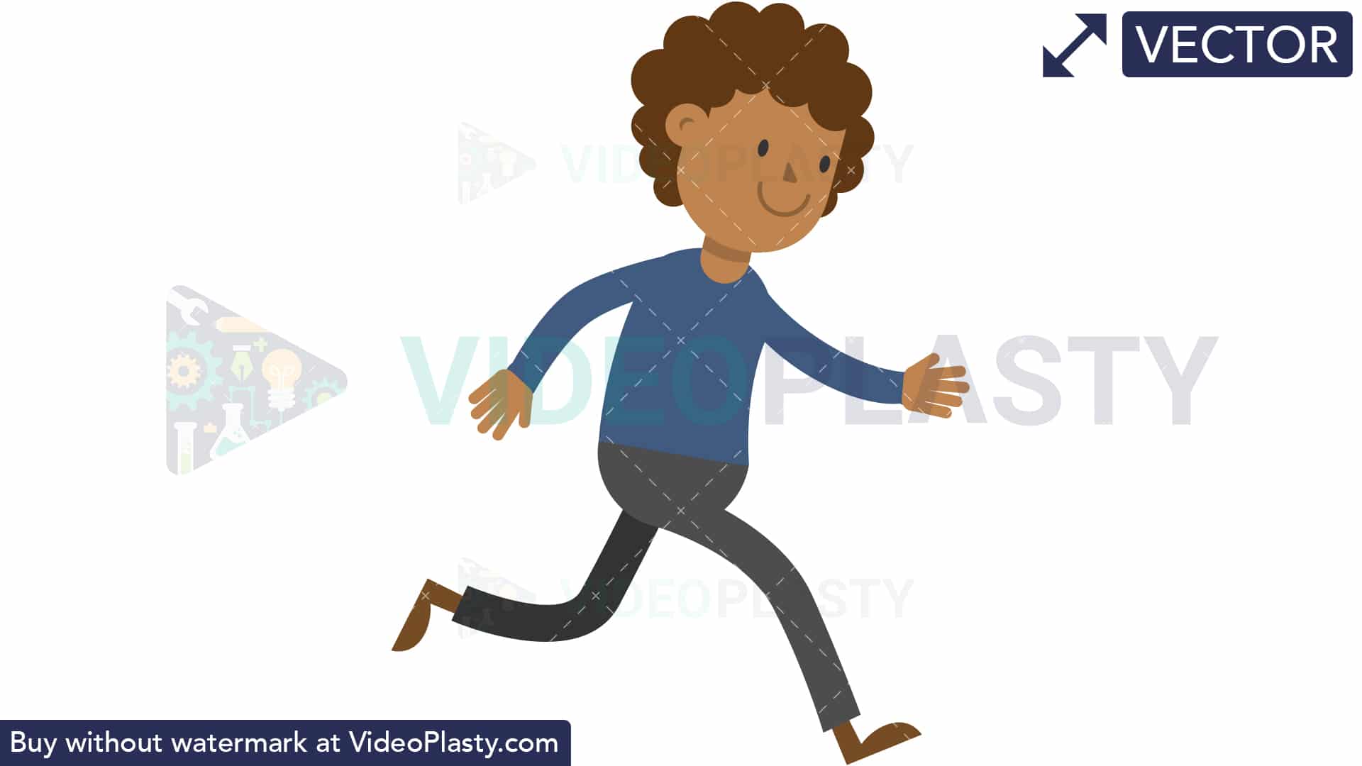 1920x1080 Black Man Running