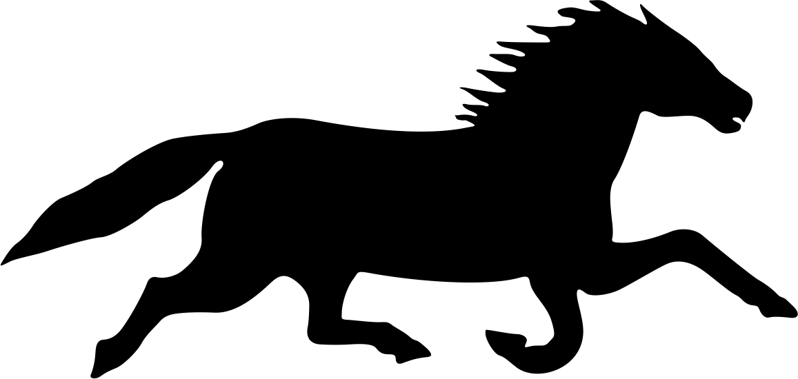 1157x550 Horse Running Vector Free Vector Coreldraw