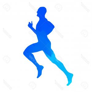 300x300 Man Running Silhouette Free Vector Hoodamathrun