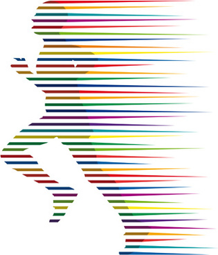315x368 Running Free Vector Download
