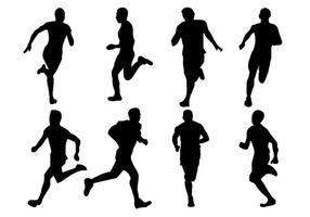 Man Running Silhouette Vector Free 286x200 Man Running Silhouette Vector Free