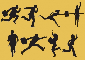 Running Businesswoman Free Vector Graphic Art Free Download 285x200 Running Businesswoman Free Vector Graphic Art Free Download