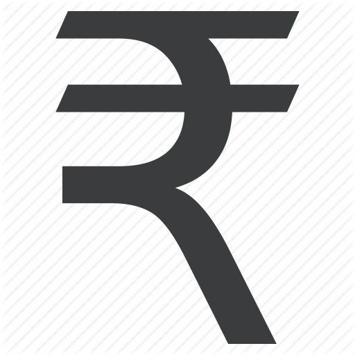 512x512 Indian Rupee Png Vector, Clipart