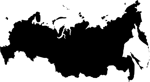 Russia Map Vector