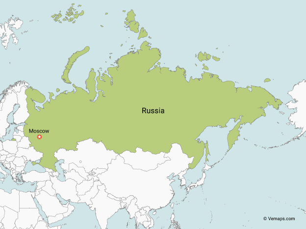 Russia Map Vector at Vectorified.com | Collection of Russia Map Vector ...