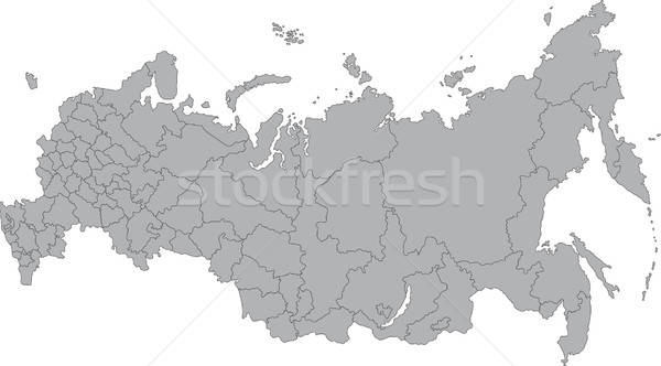 600x332 Grey Russia Map Vector Illustration Iryna Volina