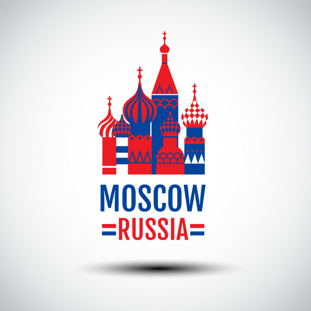 626x626 Saint Basil's Cathedral, Moscow Russia Vector Premium Download