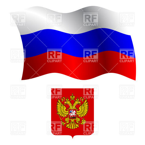 480x480 Russia Flag And Coat Of Arms Vector Image Of Signs, Symbols, Maps