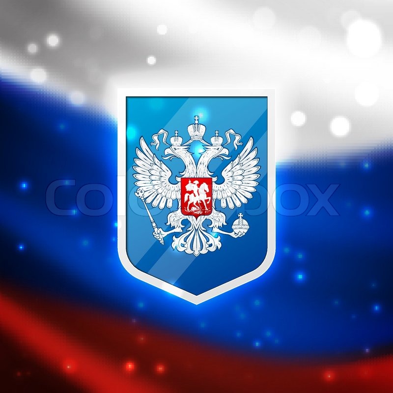 800x800 Coat Of Arms Of The Russian Federation Stock Vector Colourbox