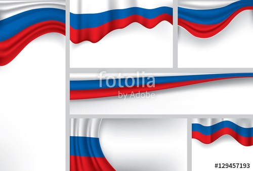 500x339 Abstract Russia Flag, Russian Colors