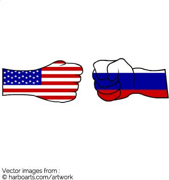335x355 Download Russia And Us Flag Fist Bump Vector Graphic