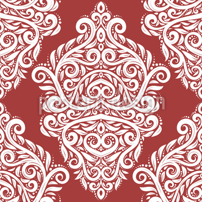 400x400 Russian Baroque Seamless Vector Pattern