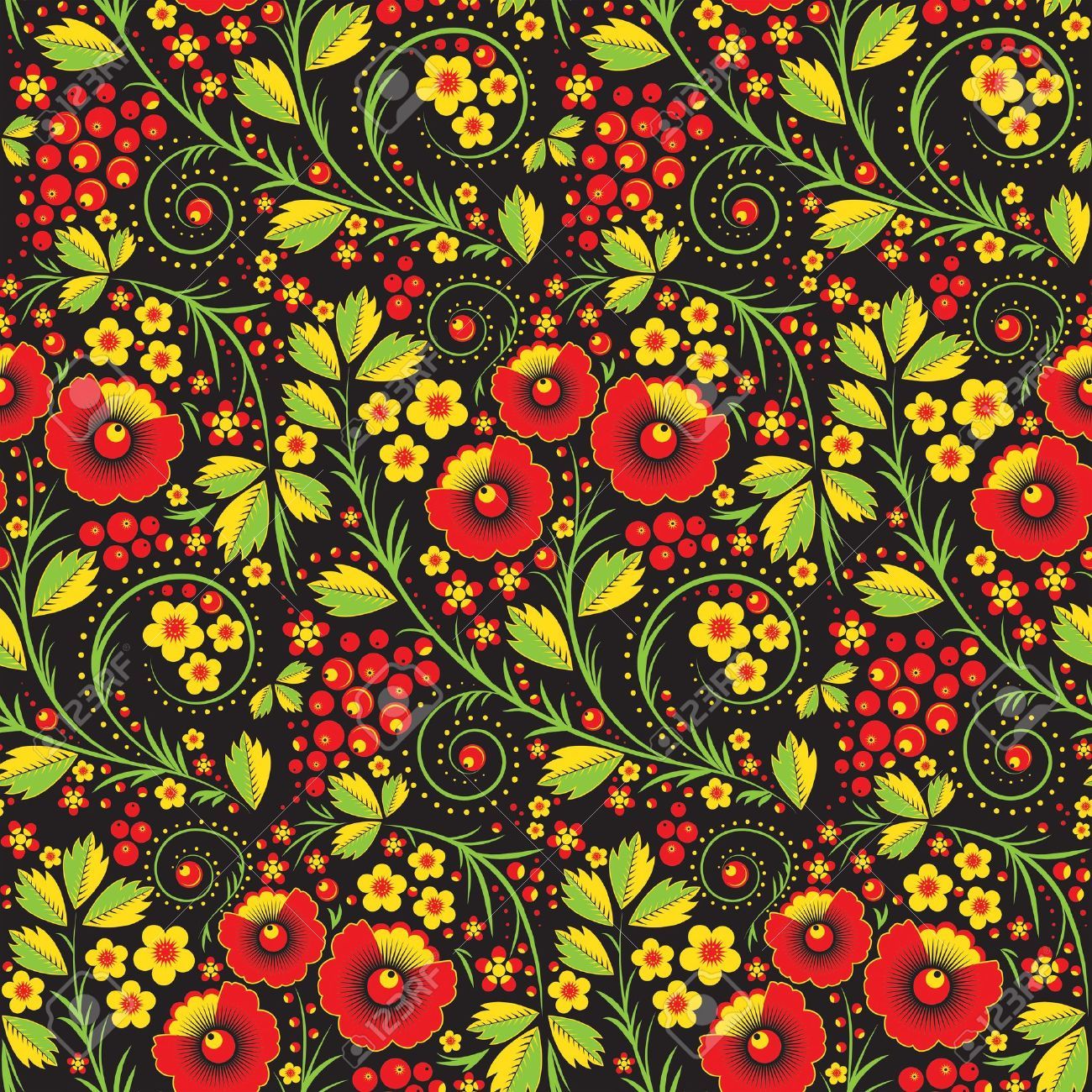 Russian Pattern Vector at Collection of Russian