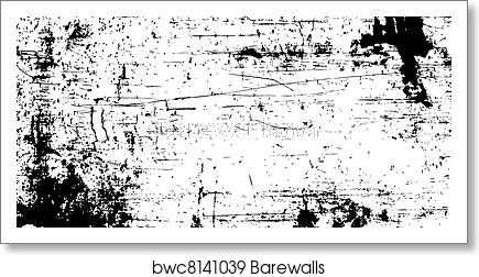 435x252 Vector Distressed Rust Overlay, Art Print Barewalls Posters