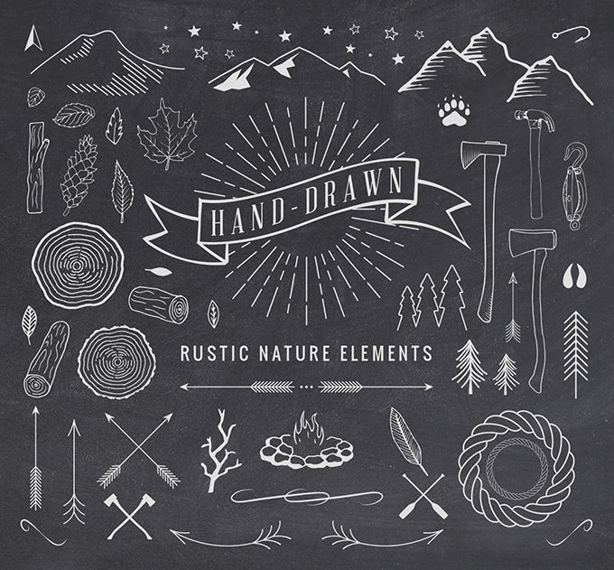 680x631 Vintage Nature Illustration Pack Free Download Inspiration