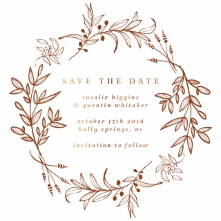 320x320 Rustic Wedding Invitations Flowers