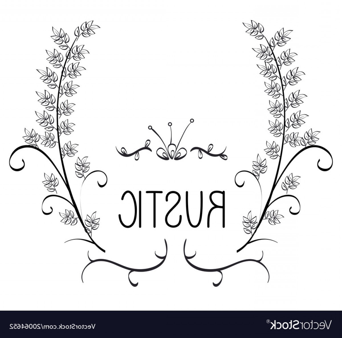 Rustic Wreath Crown Icon Vector Lamaison 1200x1184 Rustic Wreath Crown Icon Vector Lamaison
