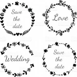 Stock Illustration Vintage Rustic Floral Wreath Vector 300x300 Stock Illustration Vintage Rustic Floral Wreath Vector