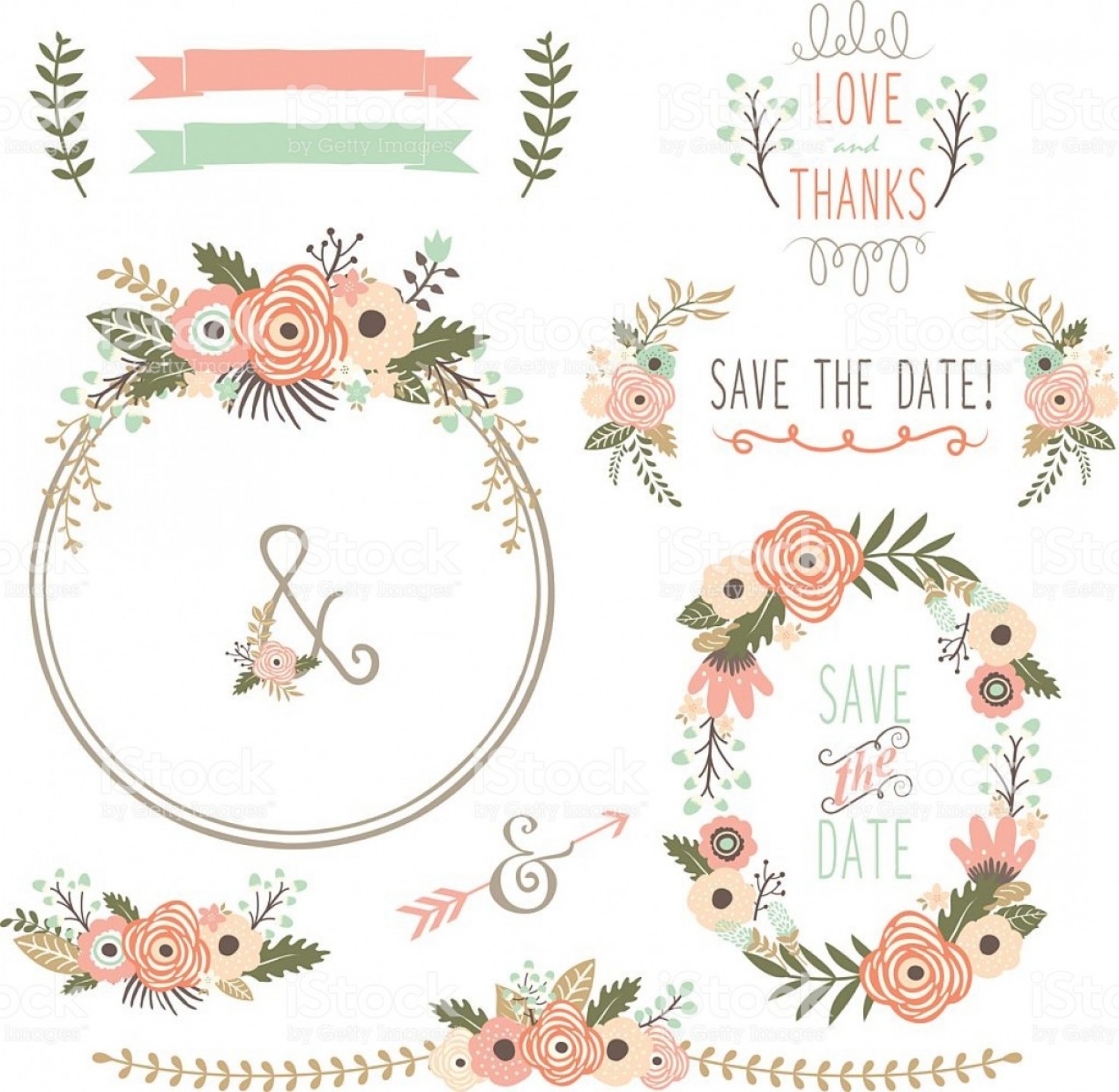 Rustic Wedding Flower Wreath Illustration Gm Studiogrfx 1473x1437 Rustic Wedding Flower Wreath Illustration Gm Studiogrfx