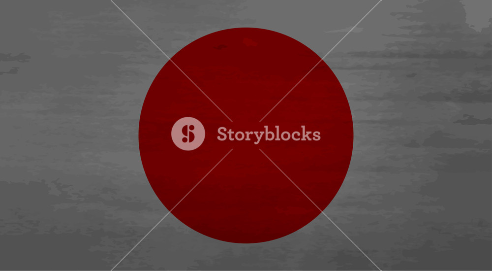 1000x550 Grunge Messy Flag Japan Patriotism National, Rusty Weathered