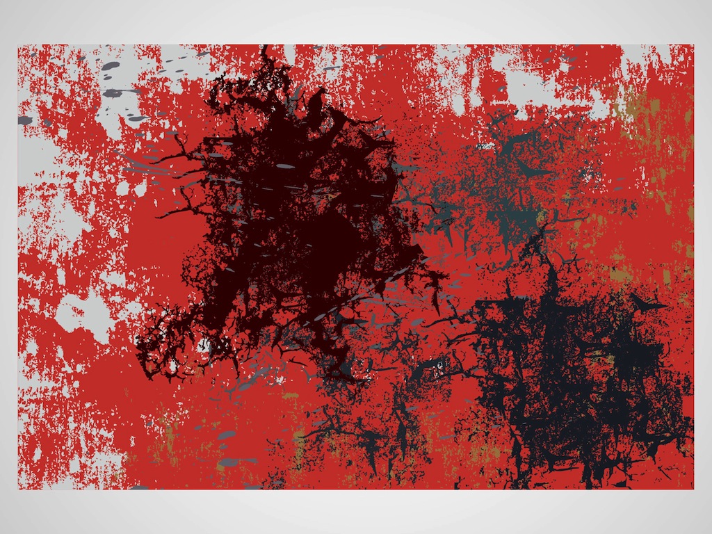 1024x768 Old Rusty Metal Vector Art Graphics