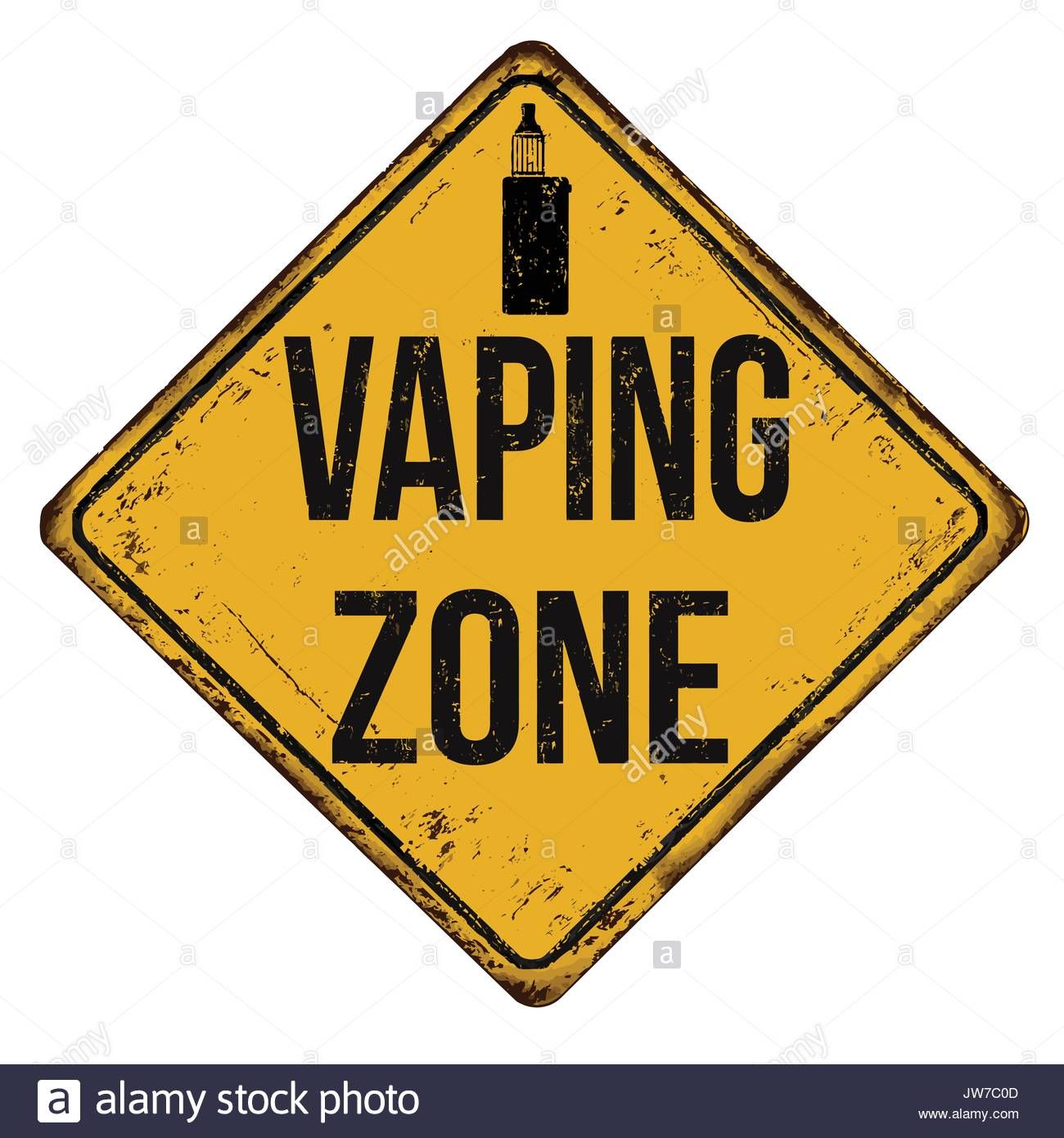 1300x1390 Download This Stock Vector Vaping Zone Vintage Rusty Metal Sign