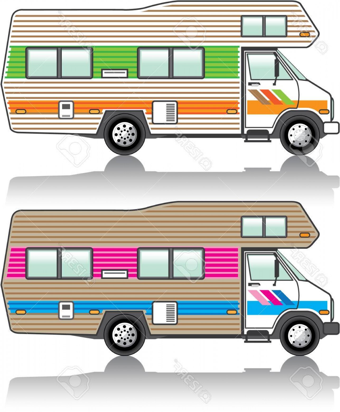 1287x1560 Rv Vector Clip Art Savoyuptown