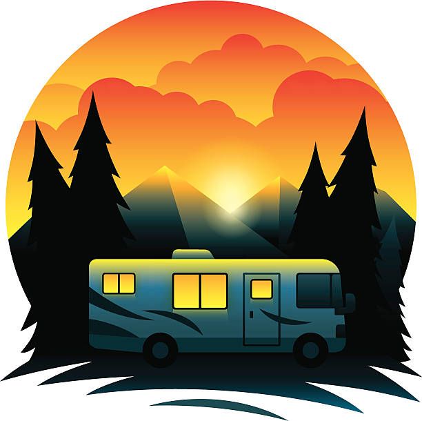 612x610 Class A Rv Clip Art, Vector Images Illustrations