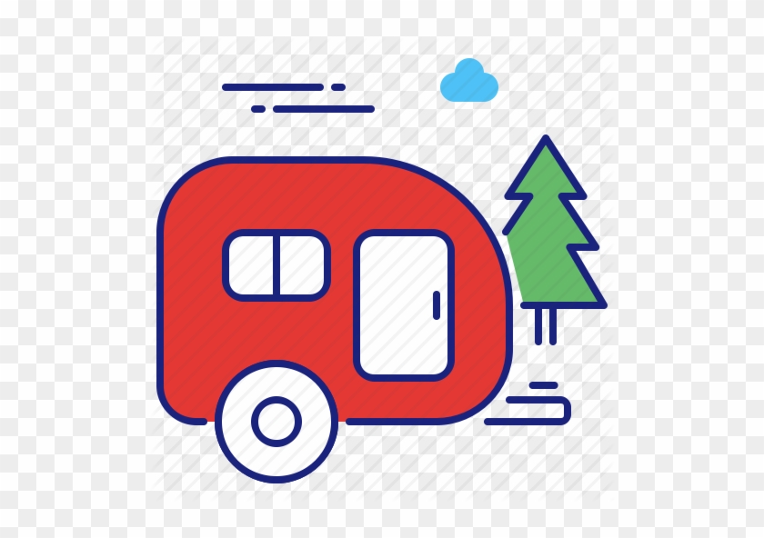 840x592 Clip Art Freeuse Rv Vector Trailer Park