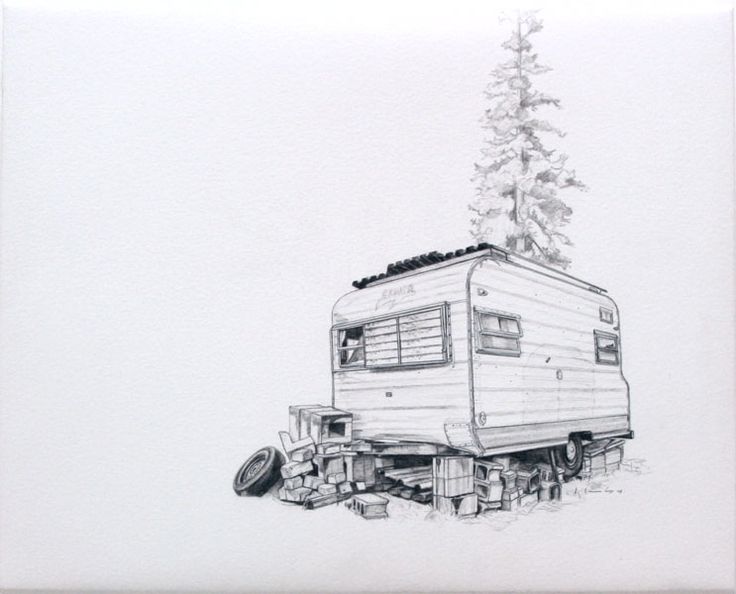 736x594 Collection Of 'rv Drawing' Download More Than Images Of 'rv