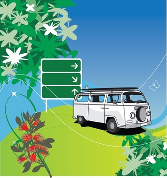 346x368 Rv Camper Vector Free Vector Download