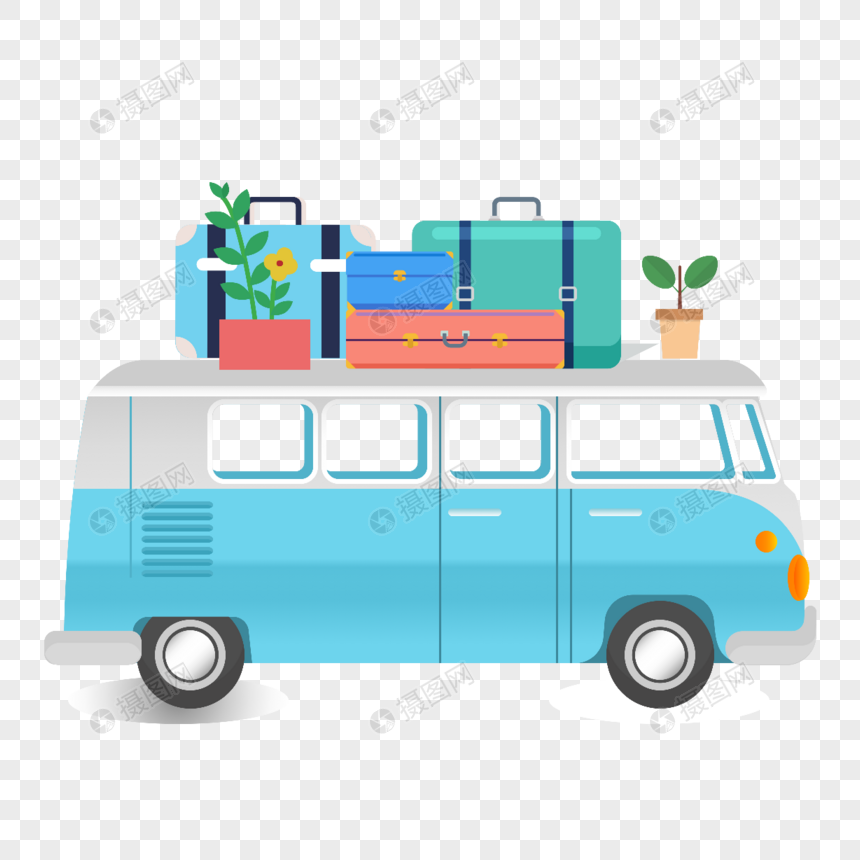 860x860 Rv Icon Free Vector Illustration Material Png Image Picture Free