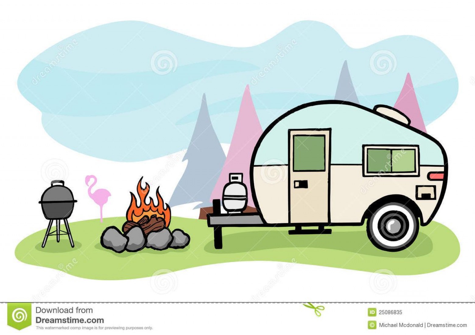 1560x1101 Unique Travel Trailer Rv Camping Clip Art Cdr Soidergi
