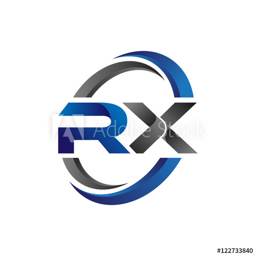 Simple Modern Initial Logo Vector Circle Swoosh Rx 500x500 Simple Modern Initial Logo Vector Circle Swoosh Rx