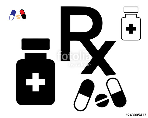 Icon Rx Prescription Stock Image And Royalty Free Vector 500x400 Icon Rx Prescription Stock Image And Royalty Free Vector