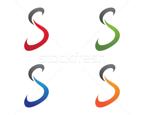 600x480 S Letter Logo Vector Illustration Dar Woto