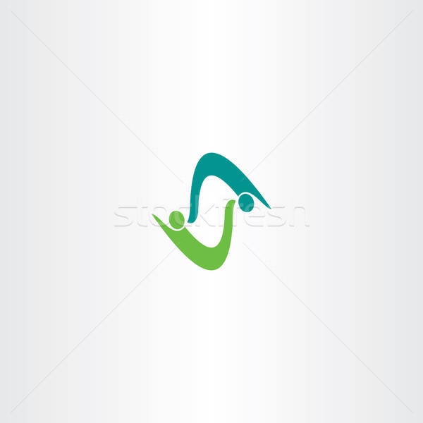 600x600 Business People Logo Vector Letter S Symbol Vector Illustration