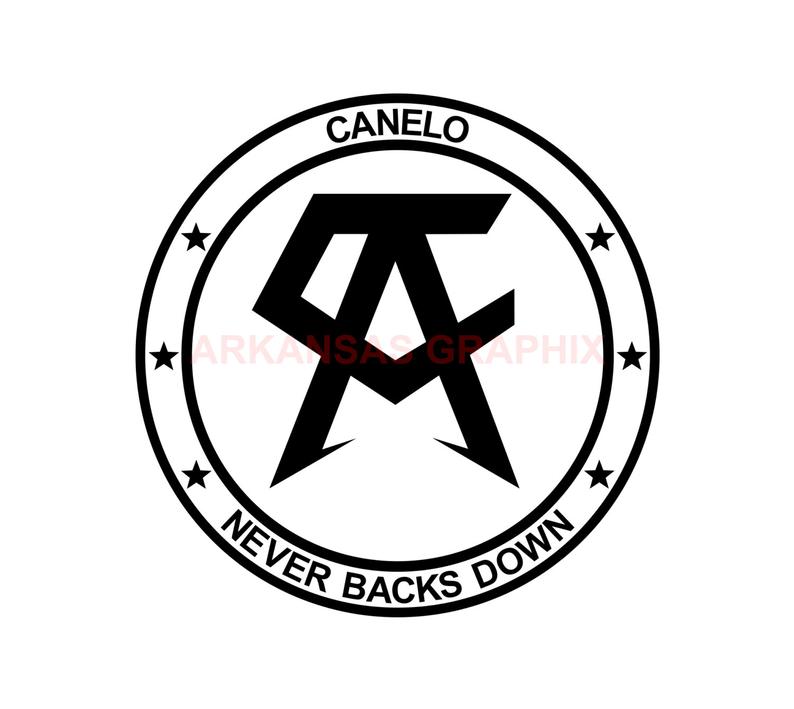794x709 Canelo Sep Walkout Logo Vectorcuttable Etsy