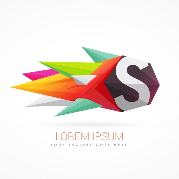 626x626 Colorful Abstract Logo With Letter S Vector Free Download