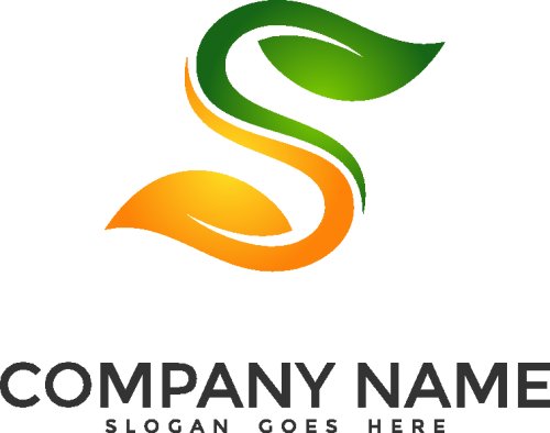 500x394 Vector Logo S Stock Vector