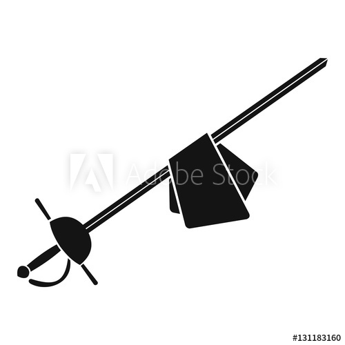 500x500 Saber Icon Simple Illustration Of Saber Vector Icon For Web