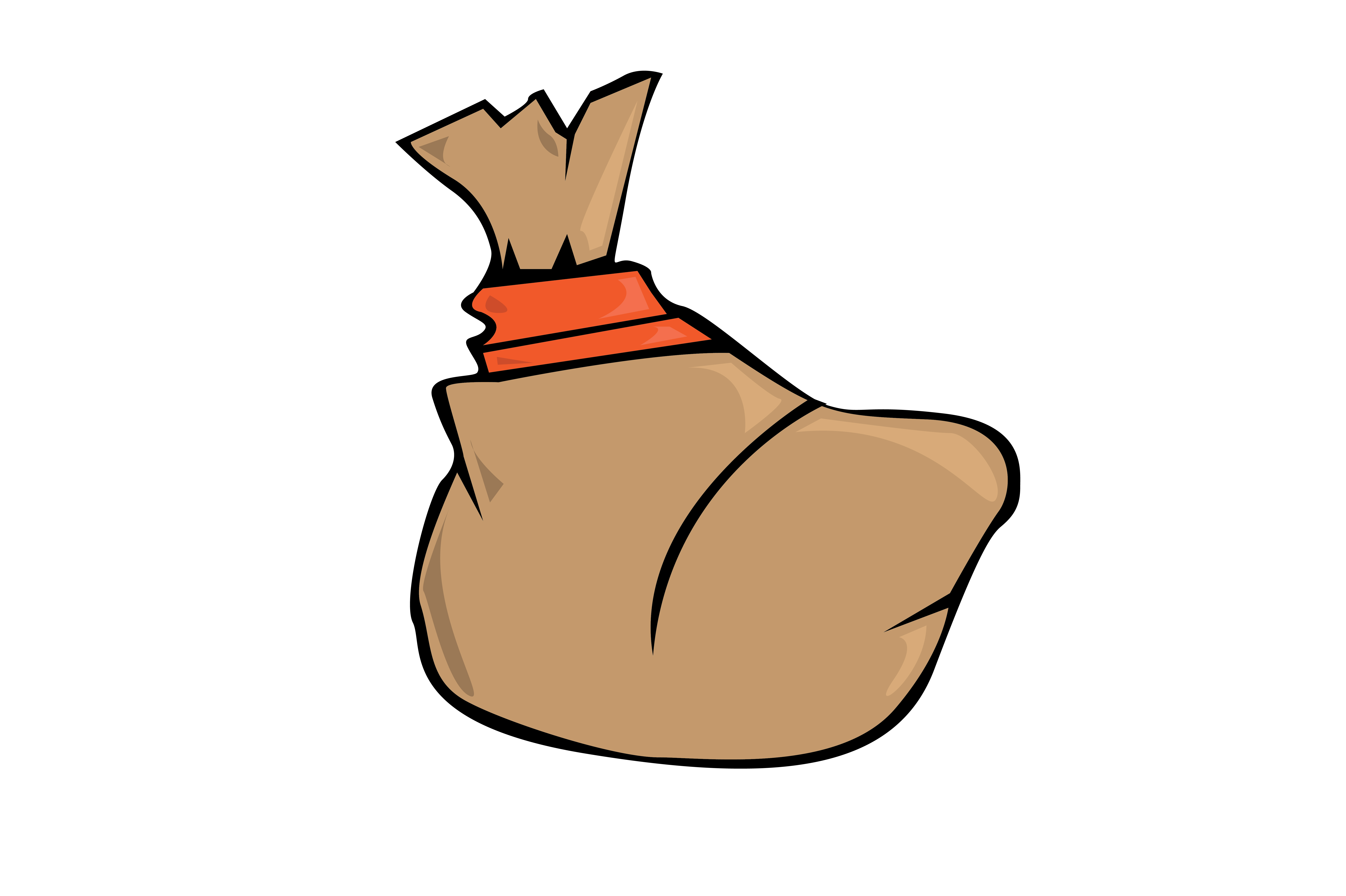 Sack Vector Graphic 7513x5000 Sack Vector Graphic